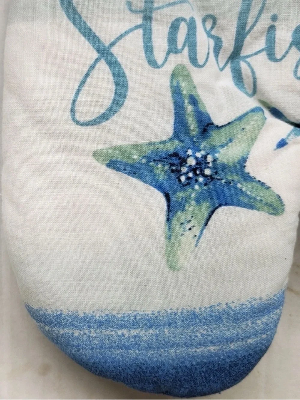 Coastal 'Wish Upon A Starfish' Kitchen Set - Blue
